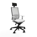 Silla de Oficina Piqueras y Crespo 4B066N1 Blanco