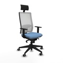 Office Chair Piqueras y Crespo 1D066G1 Sky blue