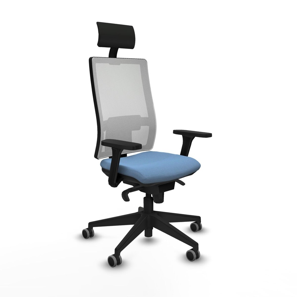 Office Chair Piqueras y Crespo 3D066G1 Sky blue