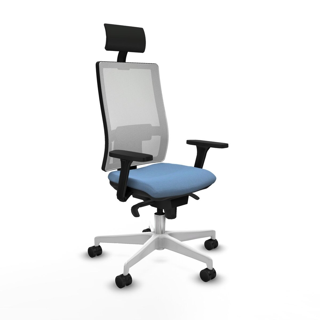 Silla de Oficina Piqueras y Crespo 3D026N1 Azul cielo
