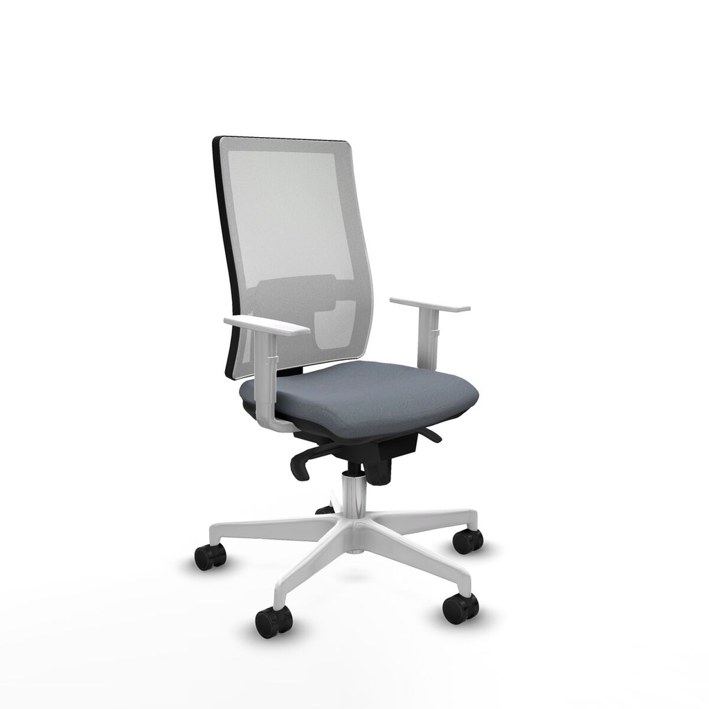 Silla de Oficina Piqueras y Crespo 4B026N0 Gris
