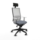 Silla de Oficina Piqueras y Crespo 4B066G1 Gris