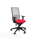 Silla de Oficina Piqueras y Crespo 1D066G0 Rojo