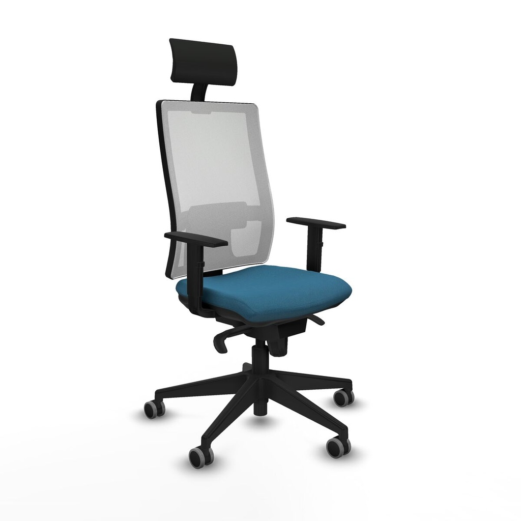 Office Chair Piqueras y Crespo 1D066G1 Petroleum green