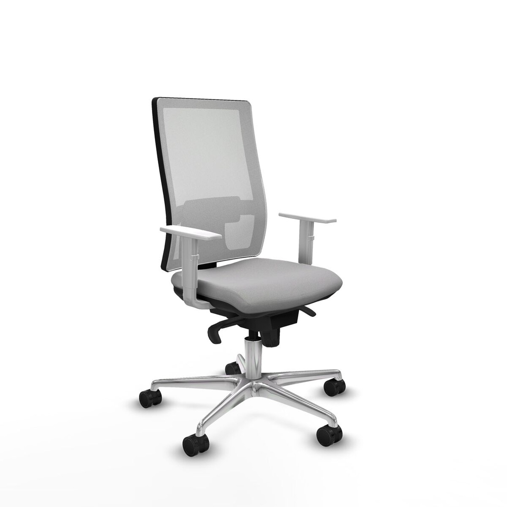 Silla de Oficina Piqueras y Crespo 4B086N0 Gris claro