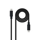Cable USB-C NANOCABLE 10.01.4100 Negro 50 cm (1 unidad)
