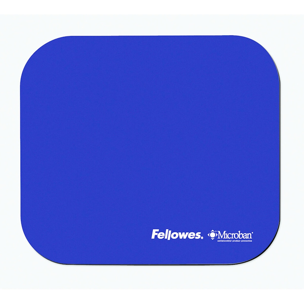 Mouse Mat Fellowes Microban Blue