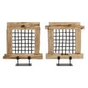 Figura Decorativa Home ESPRIT Natural Pieza única 65 x 18 x 75 cm