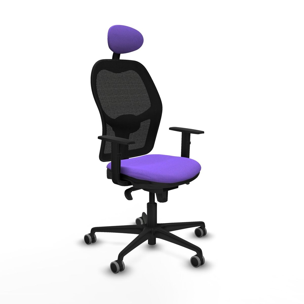 Office Chair with Headrest Piqueras y Crespo 1D036G1 Lilac