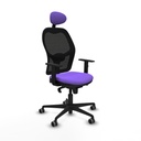Silla de Oficina con Cabecero Piqueras y Crespo 1D036G1 Lila