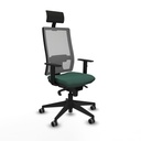 Office Chair with Headrest Piqueras y Crespo 1D066G1