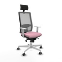 Office Chair with Headrest Piqueras y Crespo 4B026G1 Pink