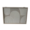 Decorative box Versa Paper MDF Wood