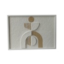 Caja Decorativa Versa Papel Madera MDF