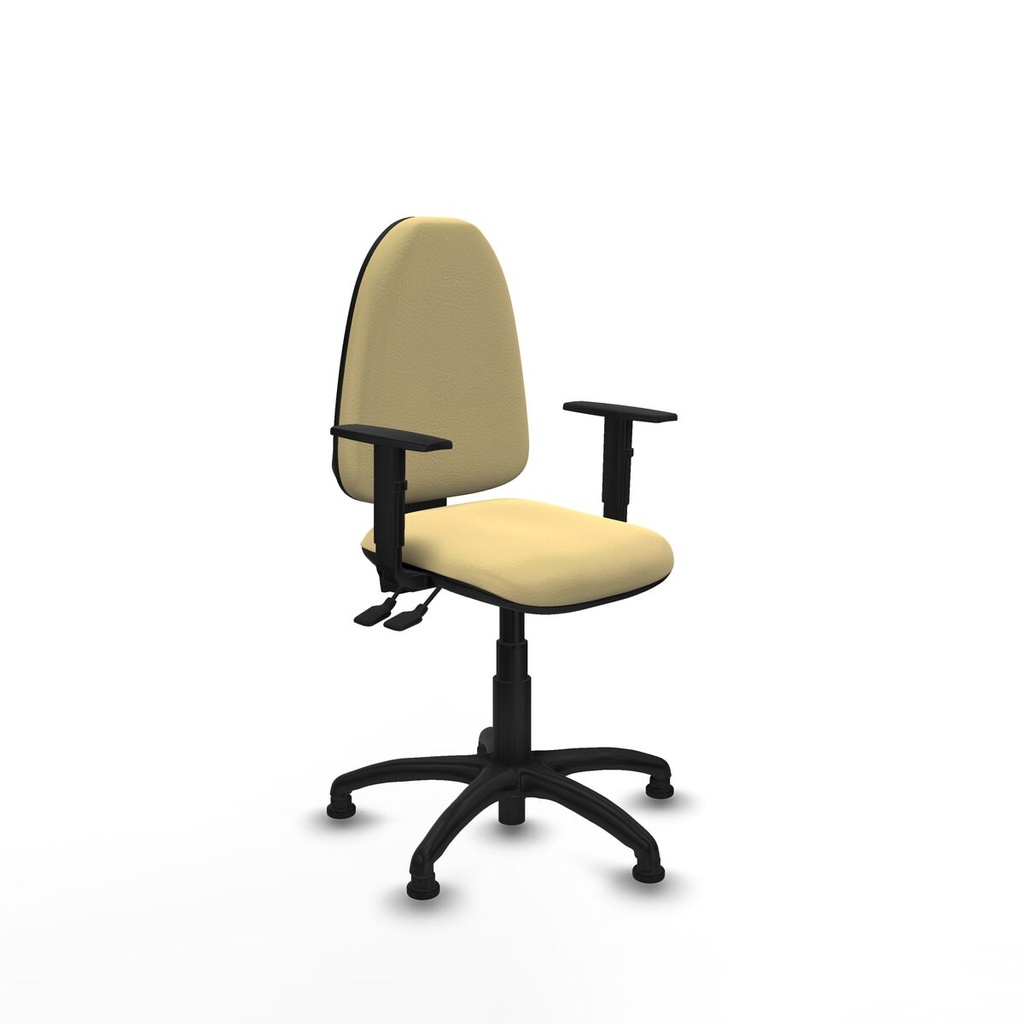 Silla de Oficina Piqueras y Crespo B1D01RT Crema