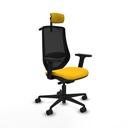 Office Chair Piqueras y Crespo D036N2H Yellow