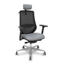 Silla de Oficina Piqueras y Crespo R65GCRP Gris