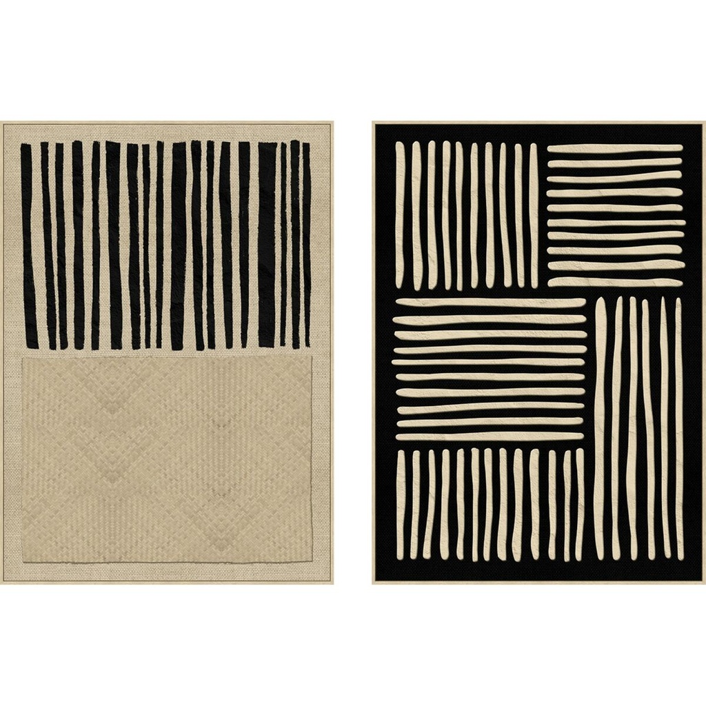 Canvas Home ESPRIT polystyrene Canvas 103 x 4,5 x 143 cm