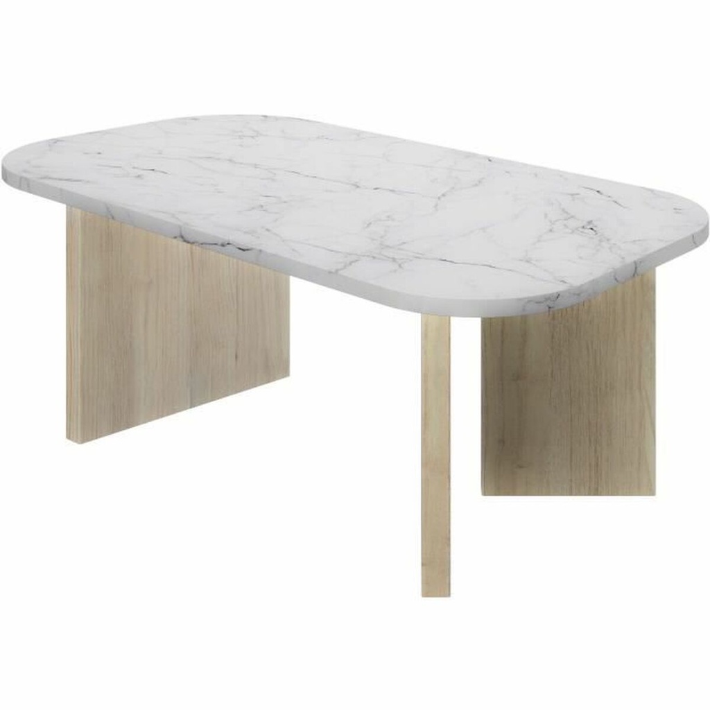 Mesa de Centro Blanco 105 x 58 x 39 cm