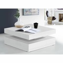 Centre Table White 78 x 78 x 36 cm
