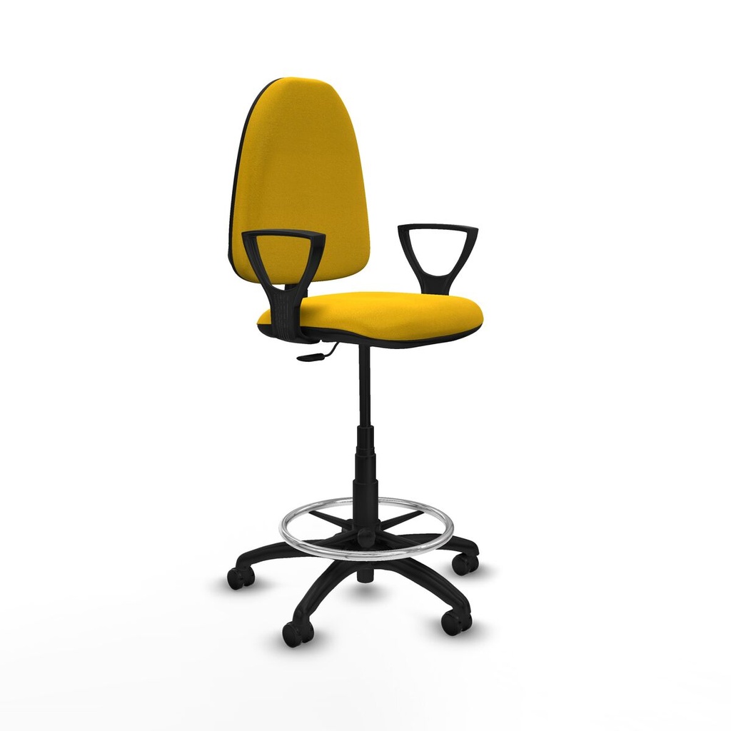 Office Chair Piqueras y Crespo BFN01RP Yellow