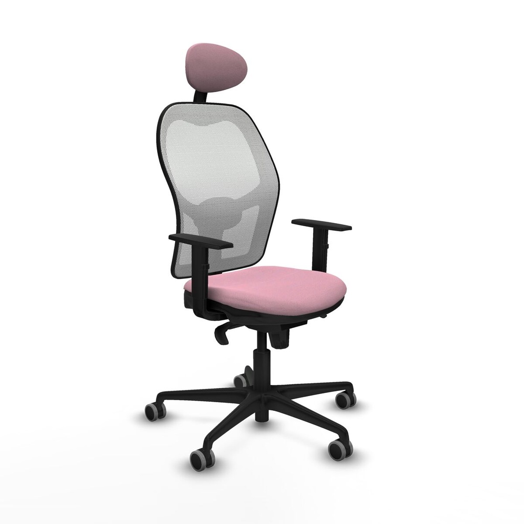 Silla de Oficina con Cabecero Jorquera Piqueras y Crespo 1D036G1 Rosa