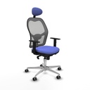 Office Chair with Headrest Jorquera Piqueras y Crespo 1D086G1 Light Blue