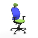 Office Chair with Headrest Jorquera Piqueras y Crespo 1D036G1 Pistachio