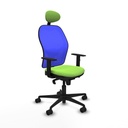 Silla de Oficina con Cabecero Jorquera Piqueras y Crespo 1D036N1 Pistacho