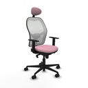 Silla de Oficina con Cabecero Jorquera Piqueras y Crespo 1D036N1 Rosa