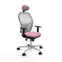 Office Chair with Headrest Jorquera Piqueras y Crespo 1D086N1 Pink