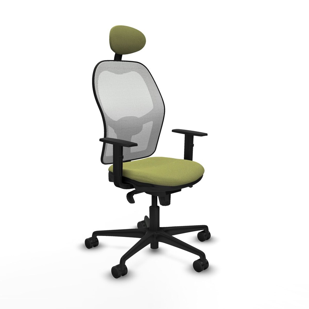 Office Chair with Headrest Jorquera Piqueras y Crespo 1D036N1 Green