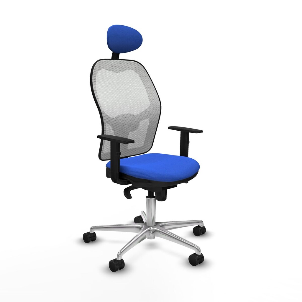 Office Chair with Headrest Jorquera Piqueras y Crespo 1D086N1 Blue