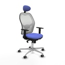 Silla de Oficina con Cabecero Jorquera Piqueras y Crespo 1D086G1 Azul claro