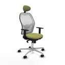 Office Chair with Headrest Jorquera Piqueras y Crespo 1D086N1 Green
