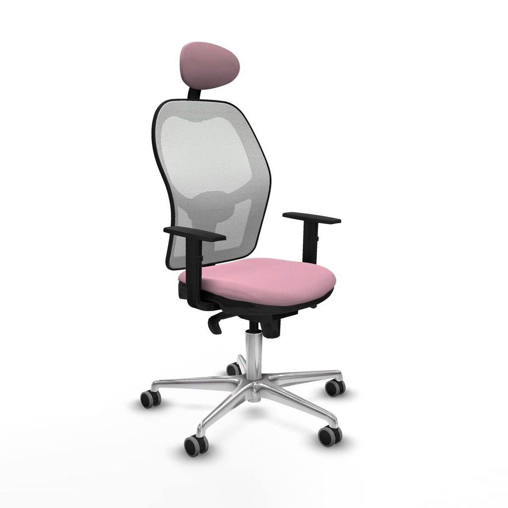 Silla de Oficina con Cabecero Jorquera Piqueras y Crespo 1D086G1 Rosa