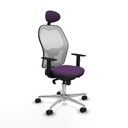 Office Chair with Headrest Jorquera Piqueras y Crespo 1D086N1 Purple