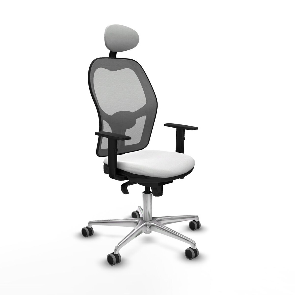 Office Chair with Headrest Jorquera Piqueras y Crespo 1D086G1 White