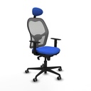 Office Chair with Headrest Jorquera Piqueras y Crespo 1D036G1 Blue
