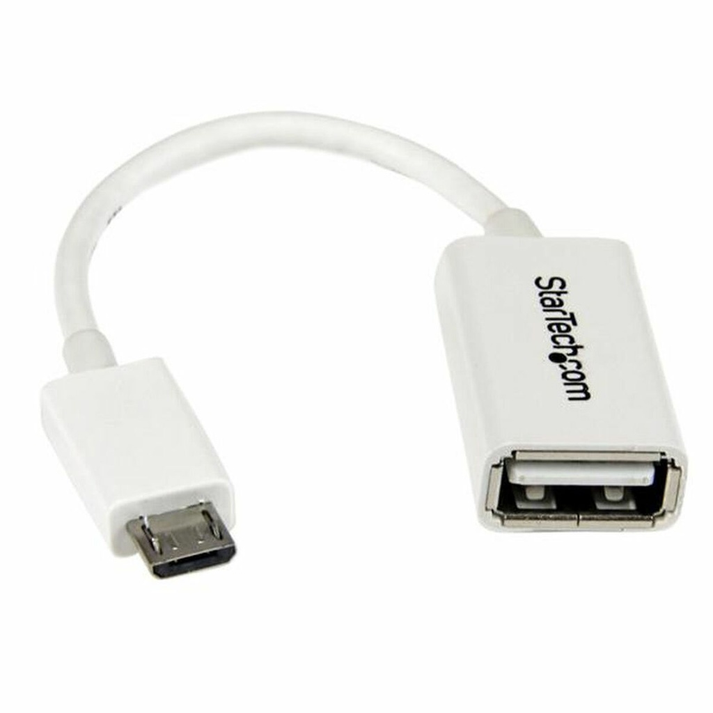 Micro USB to USB Cable Startech UUSBOTGW White