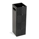 Umbrella stand Versa Black 15,5 x 48,5 x 15,5 cm