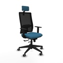 Office Chair with Headrest Horna Traslack Piqueras y Crespo 1D066G2