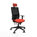 Office Chair with Headrest Horna Traslack Piqueras y Crespo 1D066G2