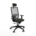 Office Chair with Headrest Horna Traslack Piqueras y Crespo 1D066G2