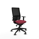 Silla de Oficina Piqueras y Crespo 1D066G0 Granate