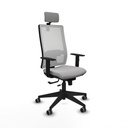 Office Chair with Headrest Horna Traslack Piqueras y Crespo 1D066G2
