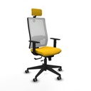 Office Chair with Headrest Horna Traslack Piqueras y Crespo 1D066G2