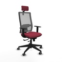 Office Chair with Headrest Horna Traslack Piqueras y Crespo 1D066G2
