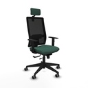 Silla de Oficina con Cabecero Horna Traslack Piqueras y Crespo 1D066G2