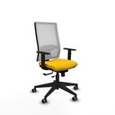 Silla de Oficina Piqueras y Crespo 1D066G0 Amarillo